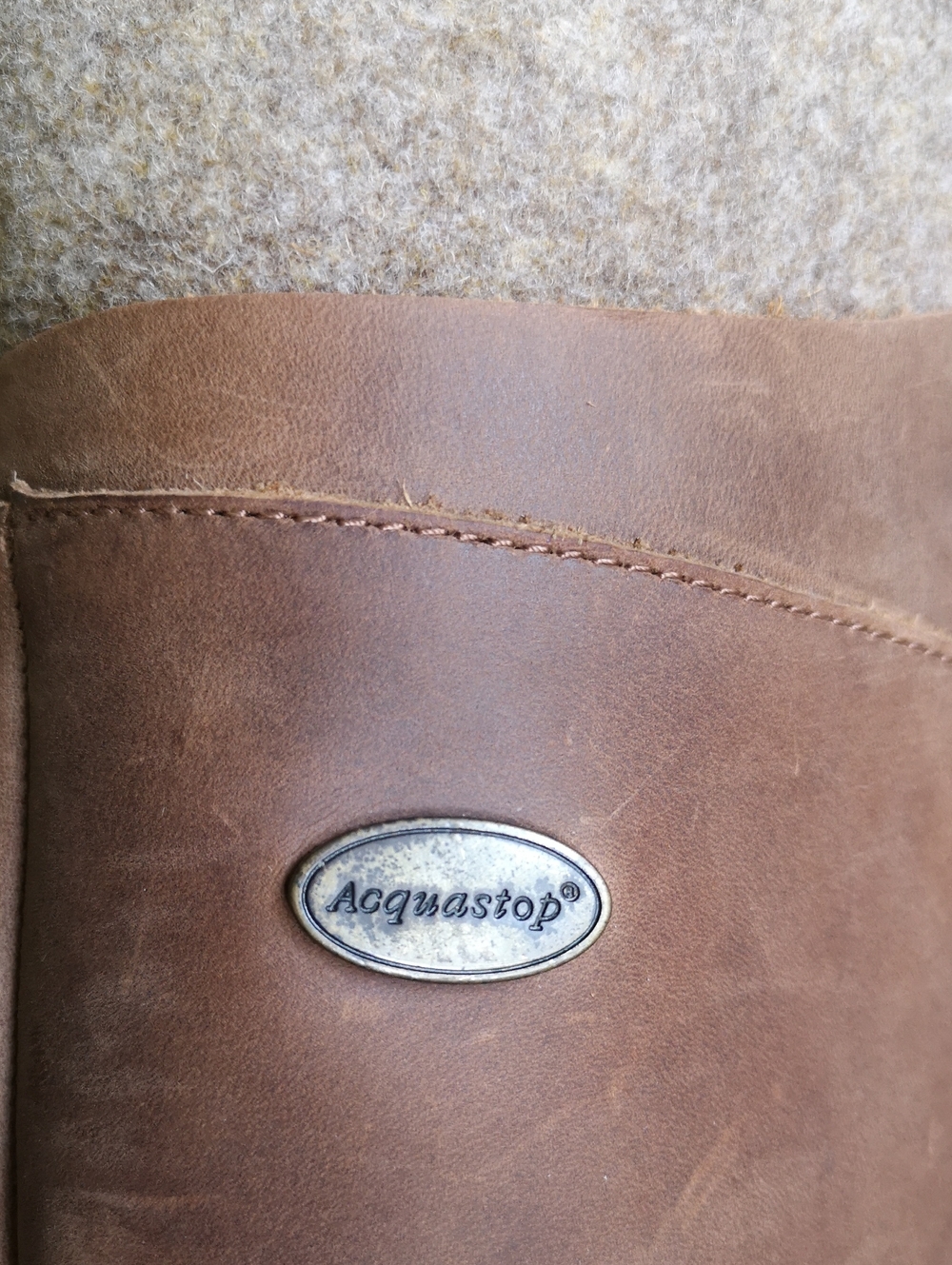 Made in Portugal tall brown leather boots - Picture 11 of 16